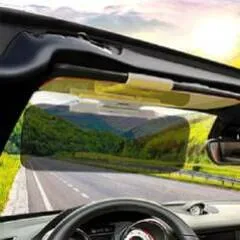 Автокозырек 2 в 1 от бликов и солнца