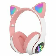 Беспроводные наушники "Кошачьи ушки"