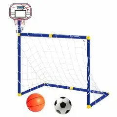 Детский игровой комплекс: футбол + баскетбол