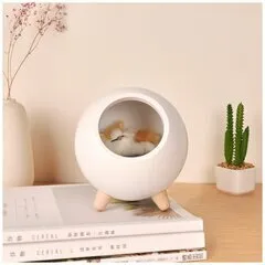 Светильник-ночник котенок в домике